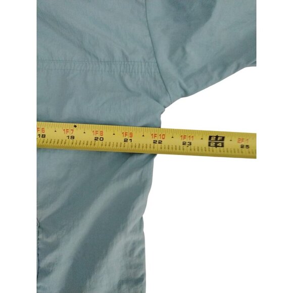 Joy Lab Women's Nylon Windbreaker Jacket with Hood and Stripe Detailing, Large. - Picture 6 of 8